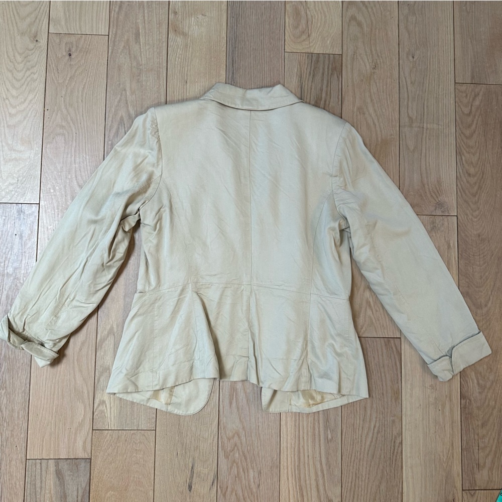 Sigrid Olsen Tan Blazer - image 2